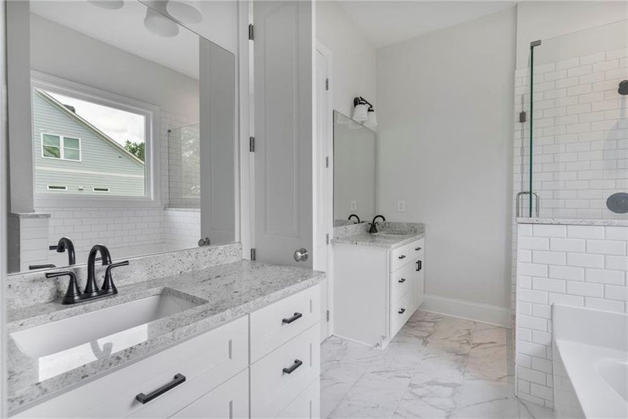 Furnished interior view inside a new home in , Cumming (Image 4).