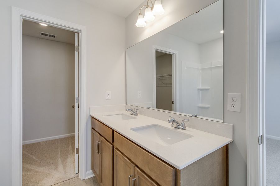 Furnished interior view inside a new home in Astoria, Columbia (Image 11).