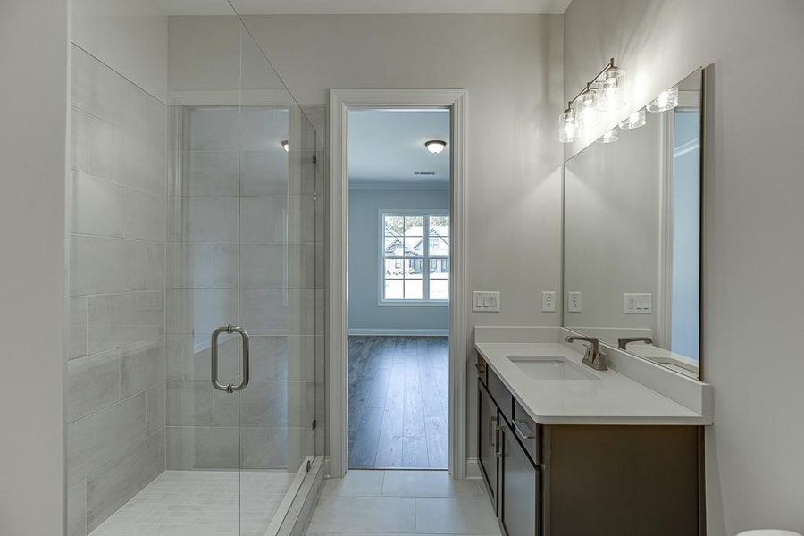 Furnished interior view inside a new home in , Jefferson (Image 12).