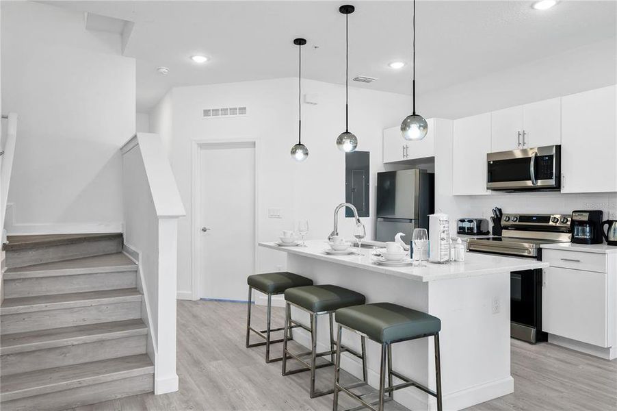 Furnished interior view inside a new home in , Davenport (Image 5).