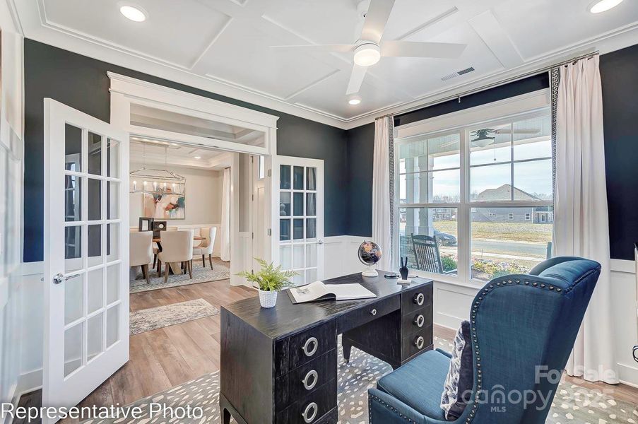 Furnished interior view inside a new home in Rone Creek, Waxhaw (Image 19).