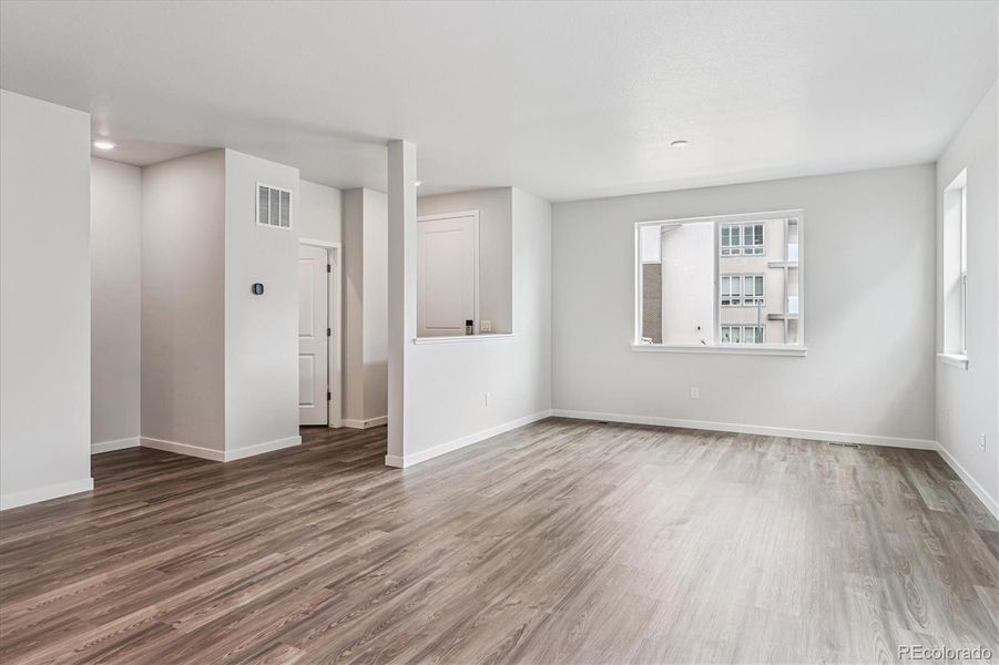 Spacious, unfurnished interior of a new home in Paired Homes at Alder Creek, Parker (Image 16).