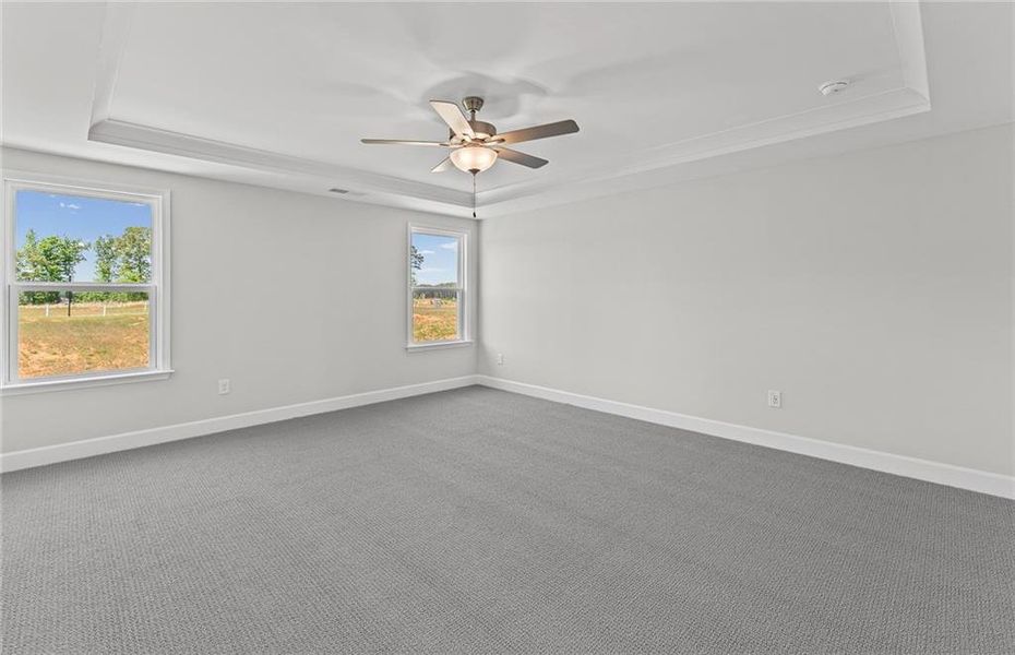 Spacious, unfurnished interior of a new home in Anderson Point, McDonough (Image 12).