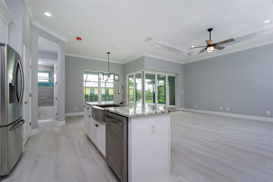 Furnished interior view inside a new home in , Port Charlotte (Image 13).