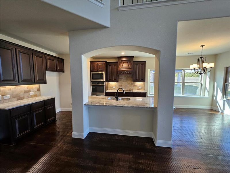 Furnished interior view inside a new home in Trails of Trenton, Trenton (Image 9).