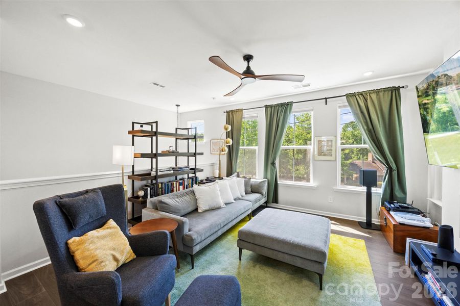 Furnished interior view inside a new home in Parkside Commons, Davidson (Image 9).