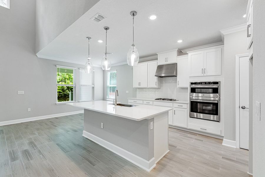 Furnished interior view inside a new home in Osprey Cove, St. Marys (Image 15). Furnished interior view inside a new home in Osprey Cove, St. Marys (Image 15).