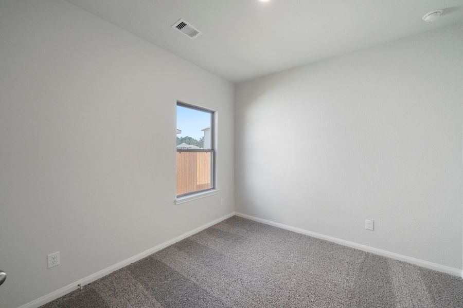 Garner Floorplan - Secondary Bedroom