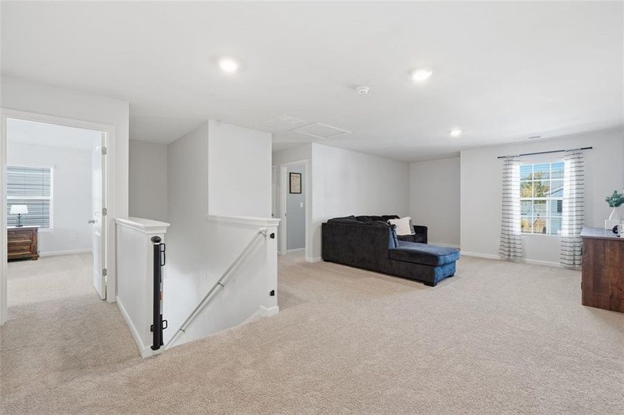 Furnished interior view inside a new home in , Dallas (Image 22).