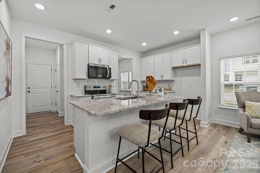 Furnished interior view inside a new home in Sycamore Trail, Matthews (Image 4).