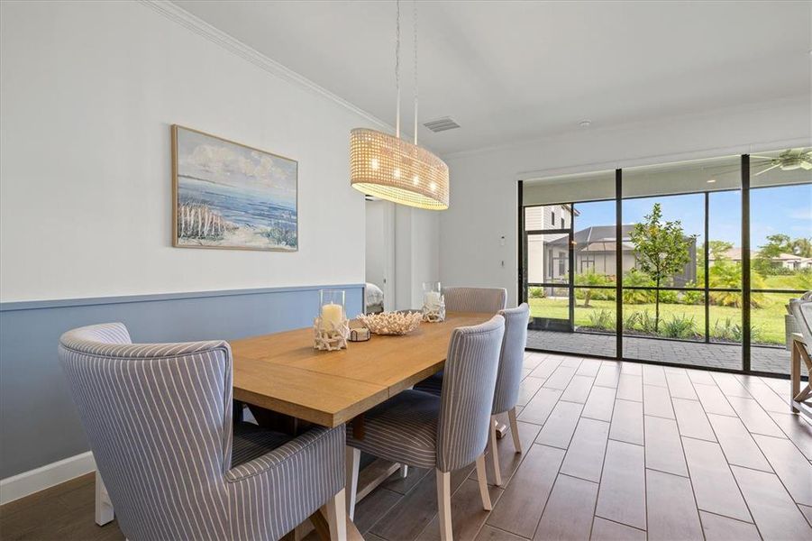 Furnished interior view inside a new home in , Bradenton (Image 13).