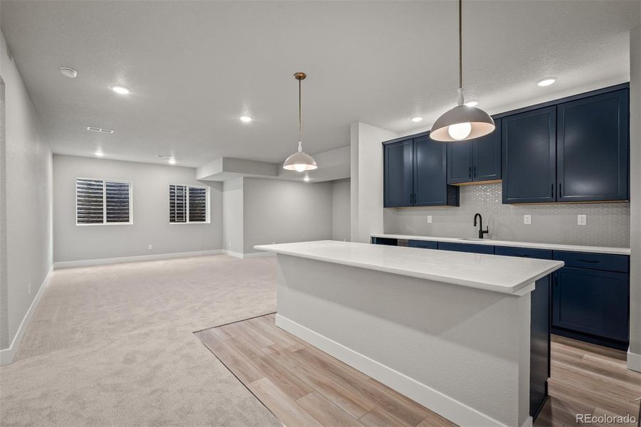 Furnished interior view inside a new home in Cloverleaf – Mountainview Collection, Monument (Image 4).