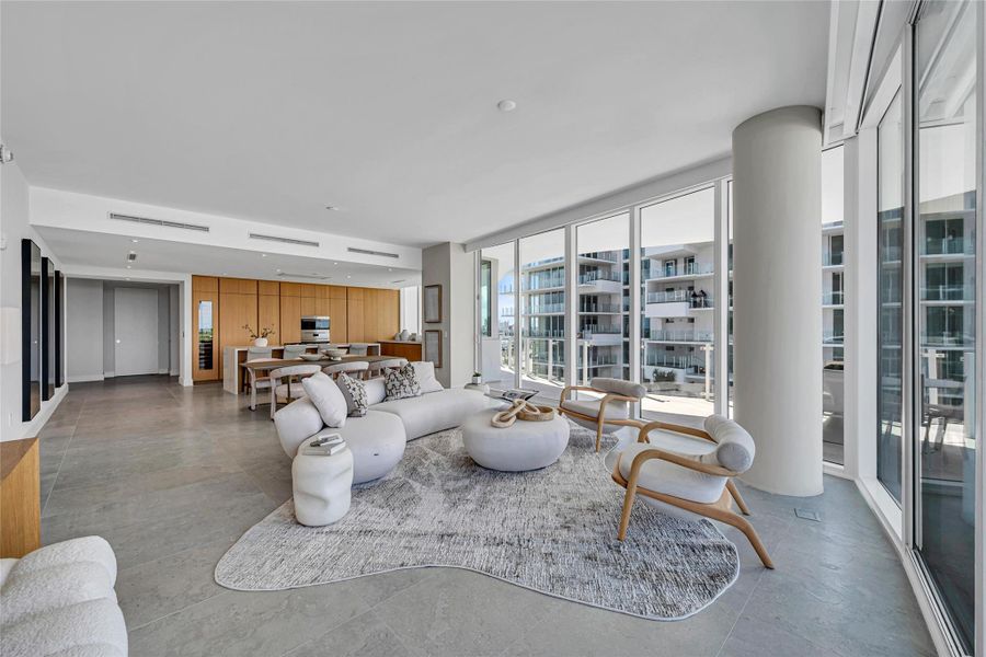 Furnished interior view inside a new home in , Fort Lauderdale (Image 18).