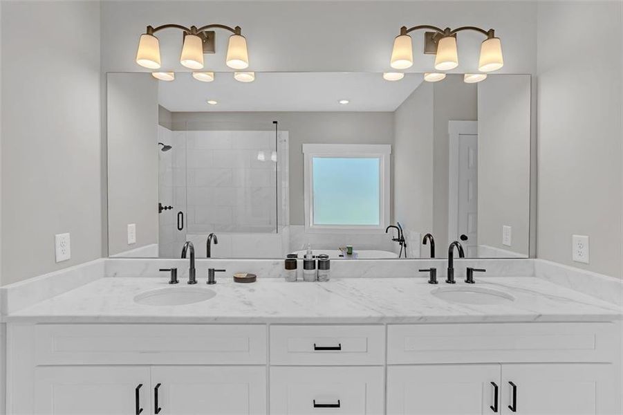 Furnished interior view inside a new home in , McDonough (Image 34).