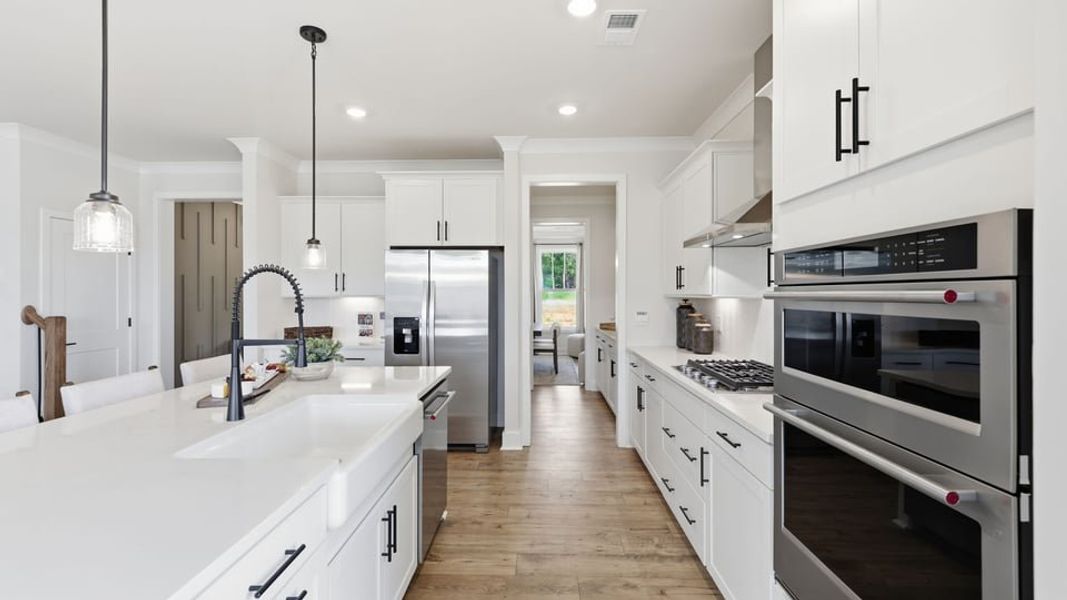 Furnished interior view inside a new home in Adams Glen, Greenville (Image 11).