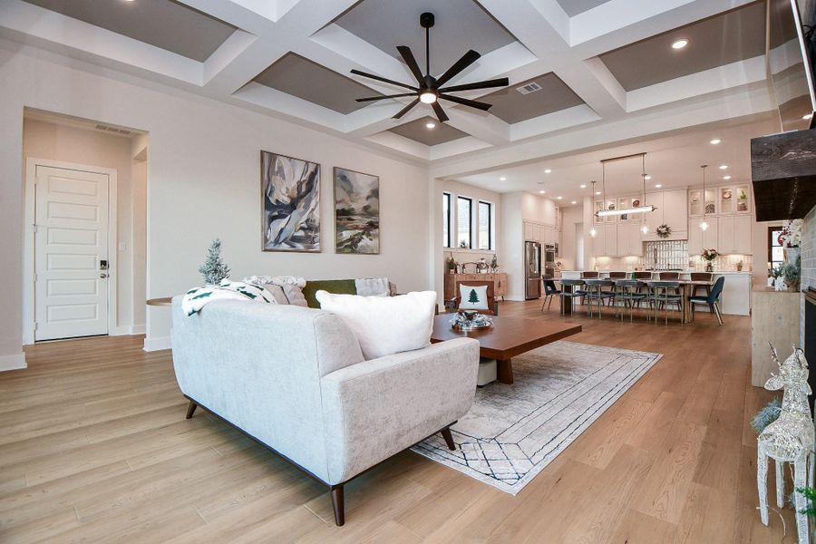 Furnished interior view inside a new home in , Cypress (Image 40). Furnished interior view inside a new home in , Cypress (Image 40).