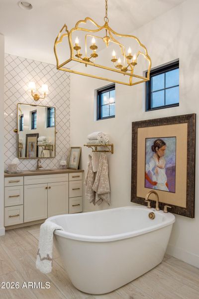 Master bathroom