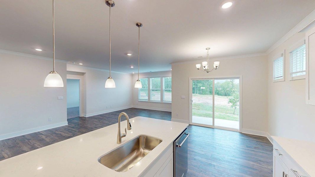 Furnished interior view inside a new home in Westport, York (Image 5).