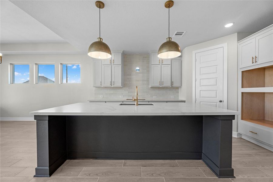 Furnished interior view inside a new home in Grange - 55', Katy (Image 4). Furnished interior view inside a new home in Grange - 55', Katy (Image 4).