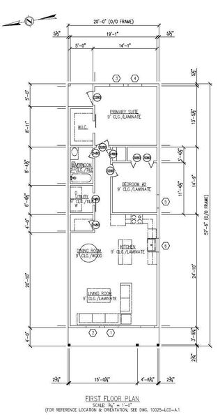 2D floor plan layout of this home in , Dickinson, TX (Image 3).