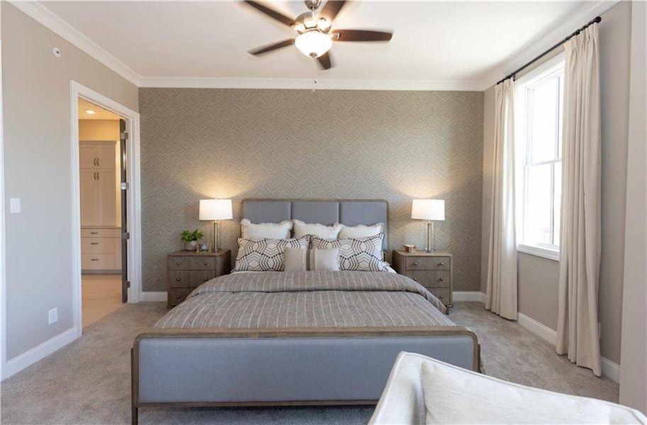 Furnished interior view inside a new home in Waterside Condos, Peachtree Corners (Image 19).