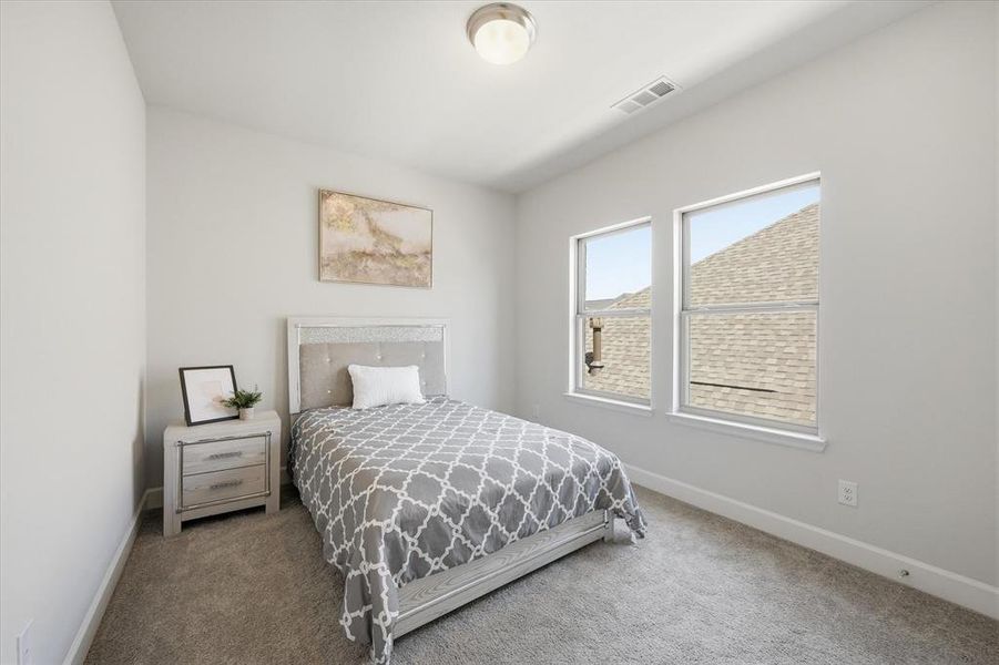 Furnished interior view inside a new home in Mustang Lakes, Celina (Image 26).