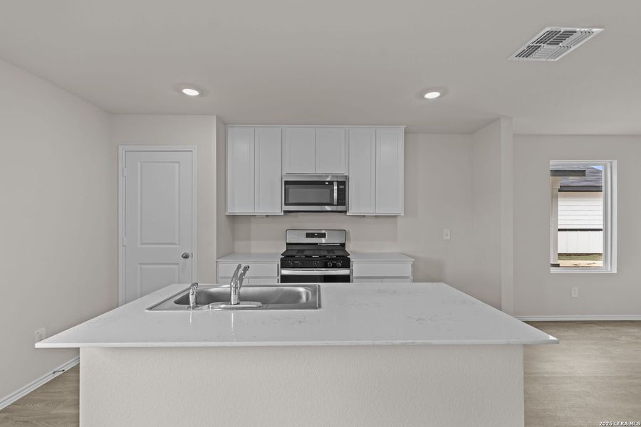 Furnished interior view inside a new home in Spring Valley, New Braunfels (Image 11).