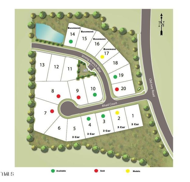 Lot Status Map Lot Status Map