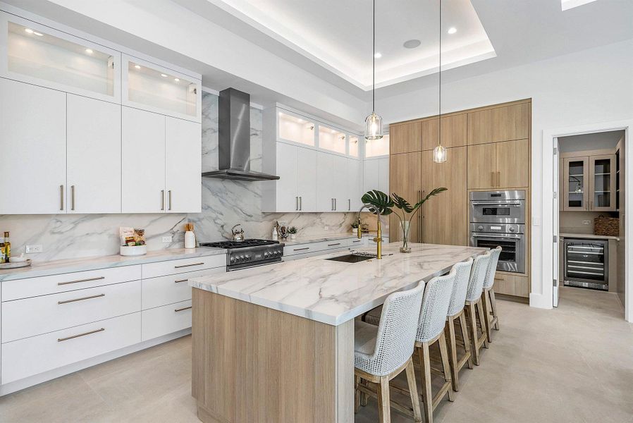 Furnished interior view inside a new home in , Fort Lauderdale (Image 9). Furnished interior view inside a new home in , Fort Lauderdale (Image 9).