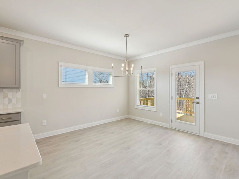 Spacious, unfurnished interior of a new home in River Pointe, Monroe (Image 17). Spacious, unfurnished interior of a new home in River Pointe, Monroe (Image 17).