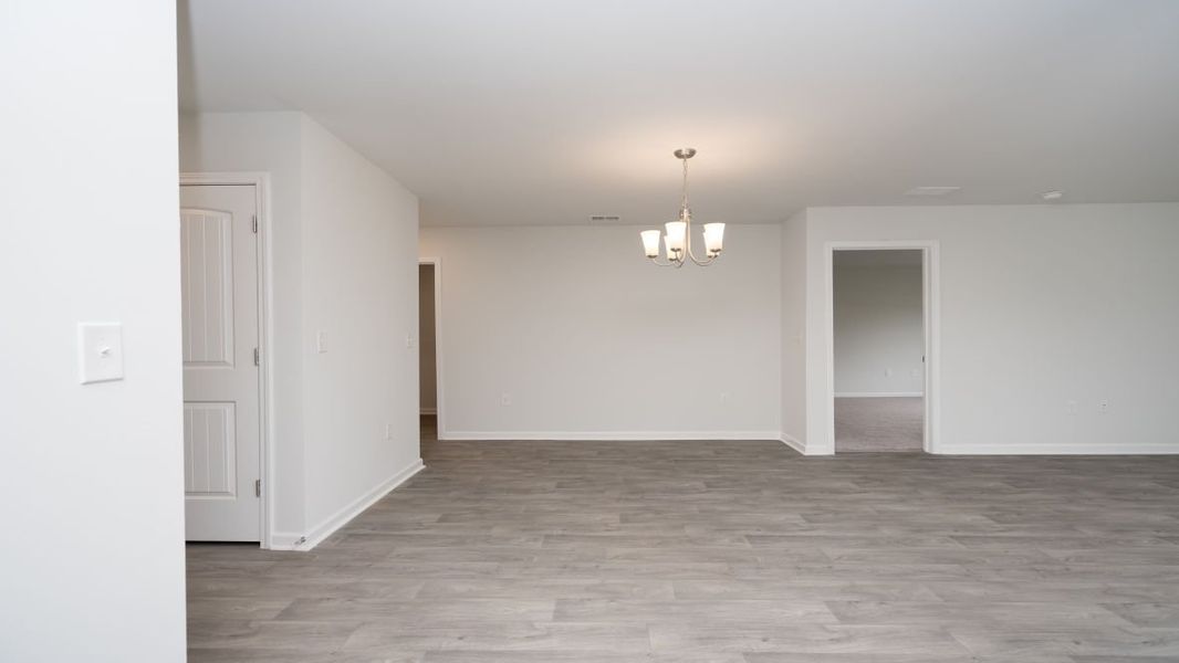 Representative unfurnished interior of a home built from the KERRY by D.R. Horton in Stanbury Creek, Supply (Image 19).