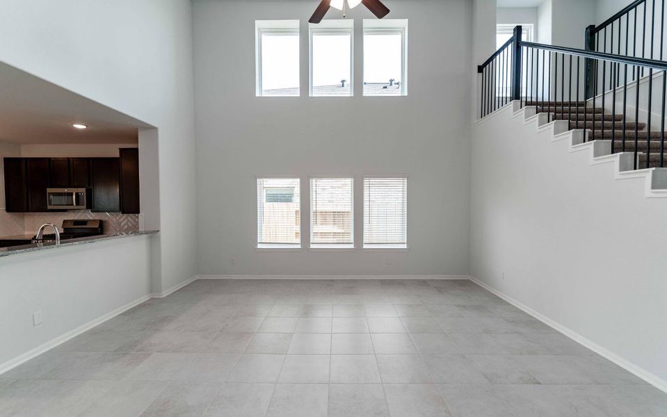 Spacious, unfurnished interior of a new home in Bay Creek, Baytown (Image 8). Spacious, unfurnished interior of a new home in Bay Creek, Baytown (Image 8).