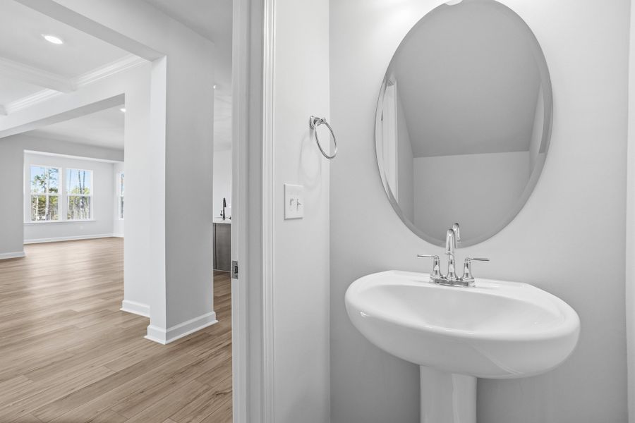 Furnished interior view inside a new home in Sweetbrier, Durham (Image 7).