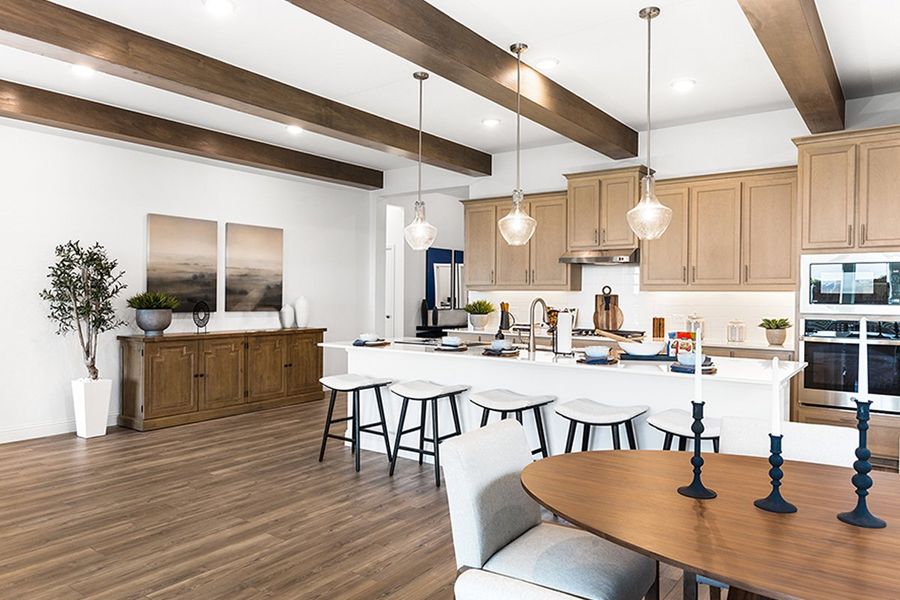 Furnished interior view inside a new home in Leonard Trails, Anna (Image 16).