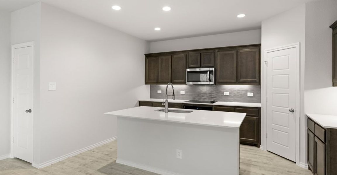 Representative exterior photo of a completed home built from the Hickory by Impression Homes in ValleyBrooke, Mesquite, TX (Image 5).