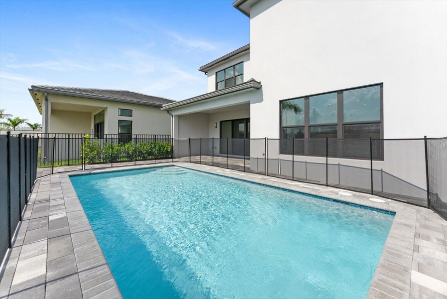 Exterior details and patio area of a home in , Boca Raton (Image 28). Exterior details and patio area of a home in , Boca Raton (Image 28).