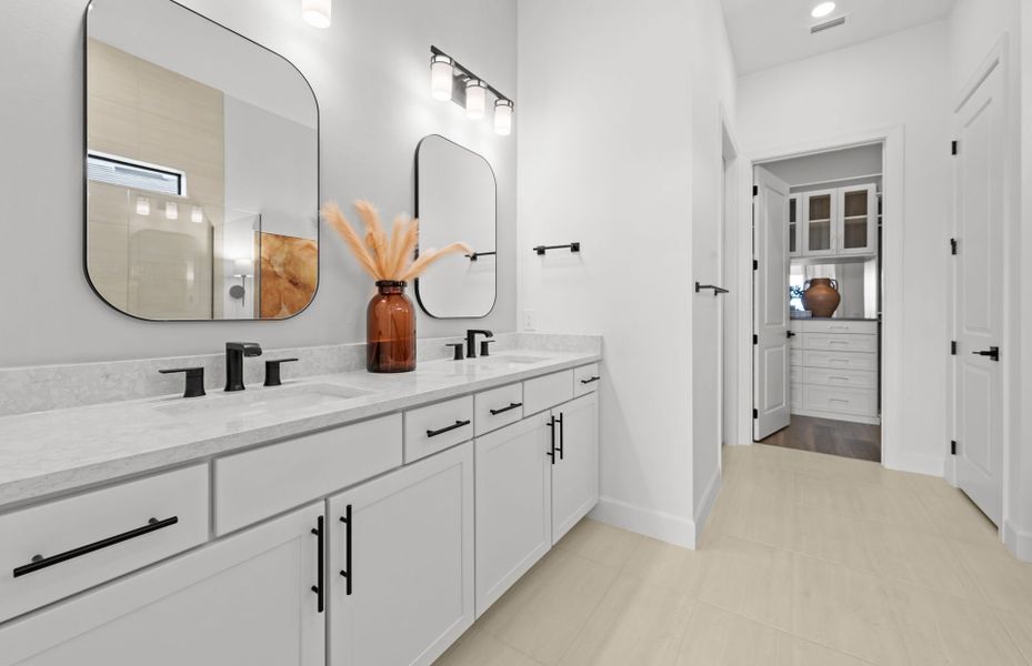 Luxurious bathrooms in 55+ new construction homes Luxurious bathrooms in 55+ new construction homes