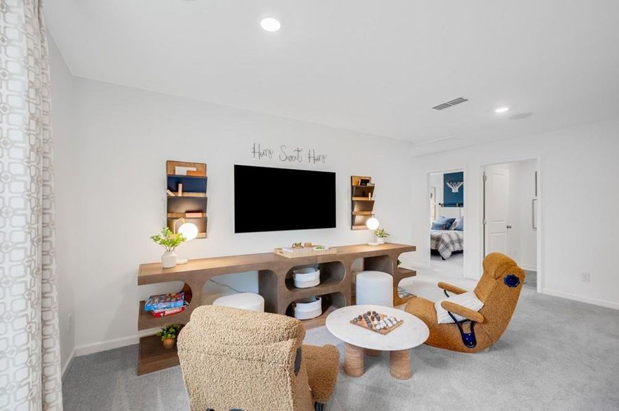 Furnished interior view inside a new home in Windance Lake, Loganville (Image 10).