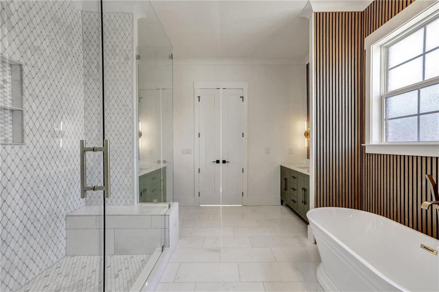 Furnished interior view inside a new home in , Gainesville (Image 8).