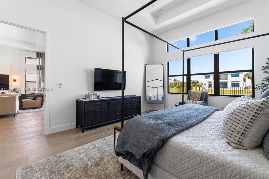 Furnished interior view inside a new home in , Boca Raton (Image 34).