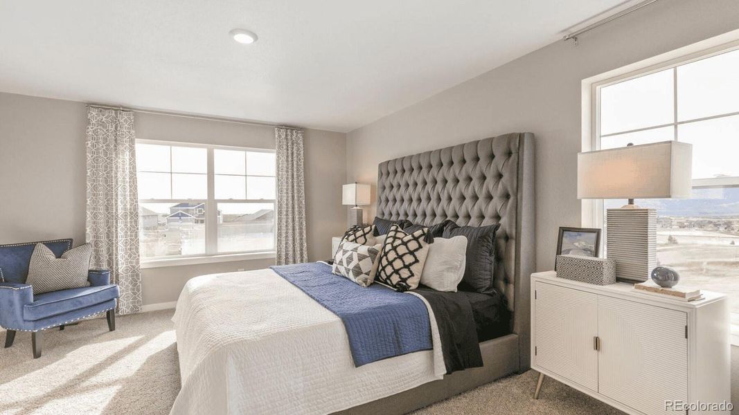 Furnished interior view inside a new home in Sky Ranch, Watkins (Image 12).