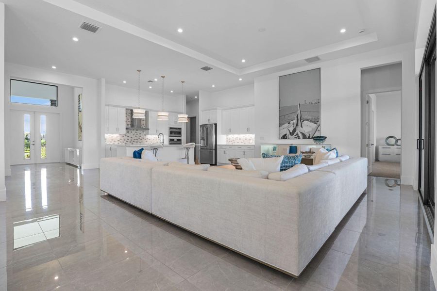 Furnished interior view inside a new home in , Port St. Lucie (Image 15). Furnished interior view inside a new home in , Port St. Lucie (Image 15).