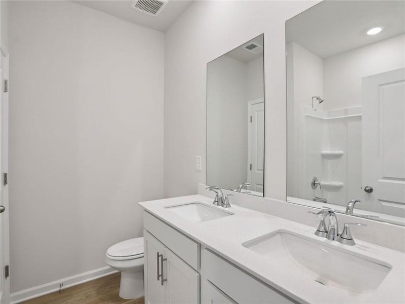 Furnished interior view inside a new home in River Pointe, Monroe (Image 8).
