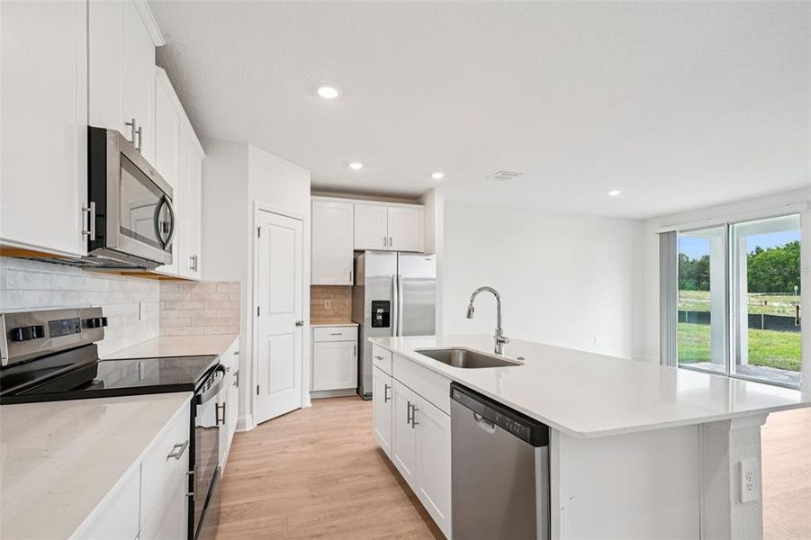 Furnished interior view inside a new home in The Reserve at Hammock Oaks - Signature Series, Lady Lake (Image 11).
