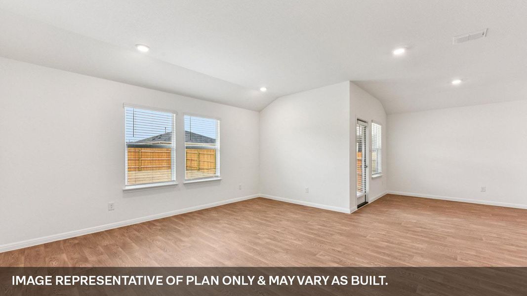 Spacious, unfurnished interior of a new home in Southgrove, Kyle (Image 20).