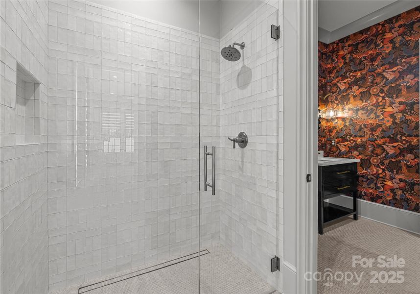 Furnished interior view inside a new home in , Charlotte (Image 8). Furnished interior view inside a new home in , Charlotte (Image 8).