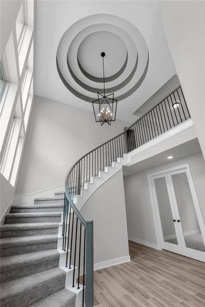 Spacious, unfurnished interior of a new home in Elyson - 40', Katy (Image 12). Spacious, unfurnished interior of a new home in Elyson - 40', Katy (Image 12).