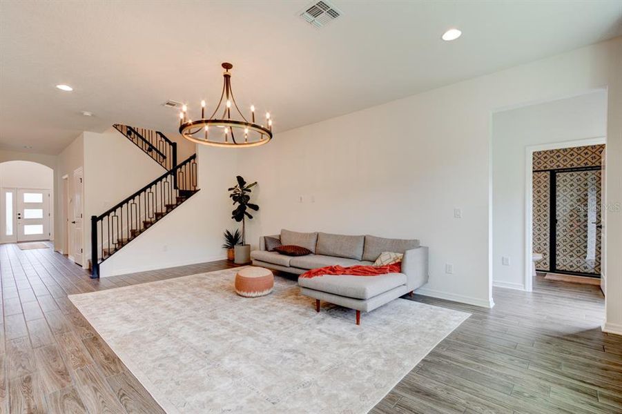Furnished interior view inside a new home in , Sanford (Image 37).