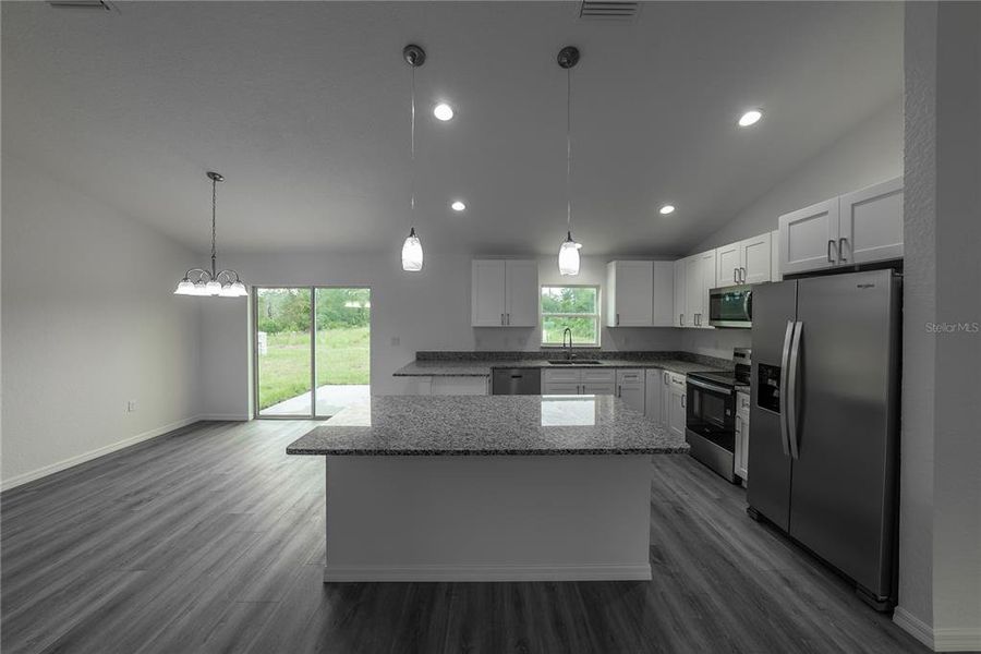 Furnished interior view inside a new home in , Ocklawaha (Image 7). Furnished interior view inside a new home in , Ocklawaha (Image 7).