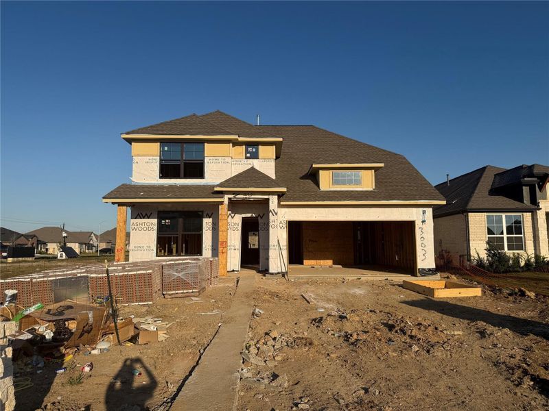 Actual progress of your home